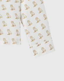 Womens | Silk Pyjama Shirt | White