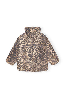 Leo Puffers Midi Jacket | Almond Milk