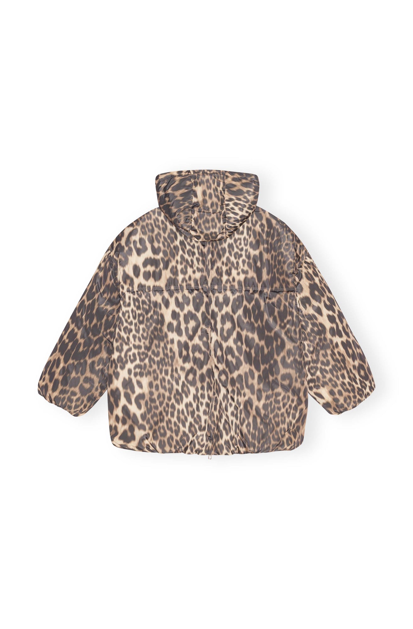 Leo Puffers Midi Jacket | Almond Milk