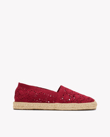Womens | Original Espadrille | Crochet | Reef Red