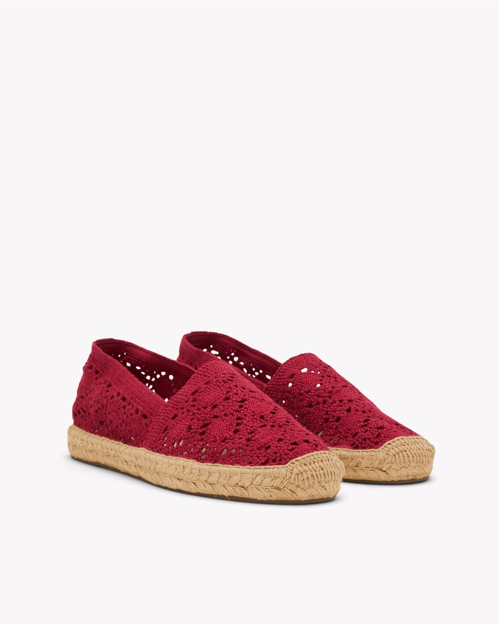 Womens | Original Espadrille | Crochet | Reef Red