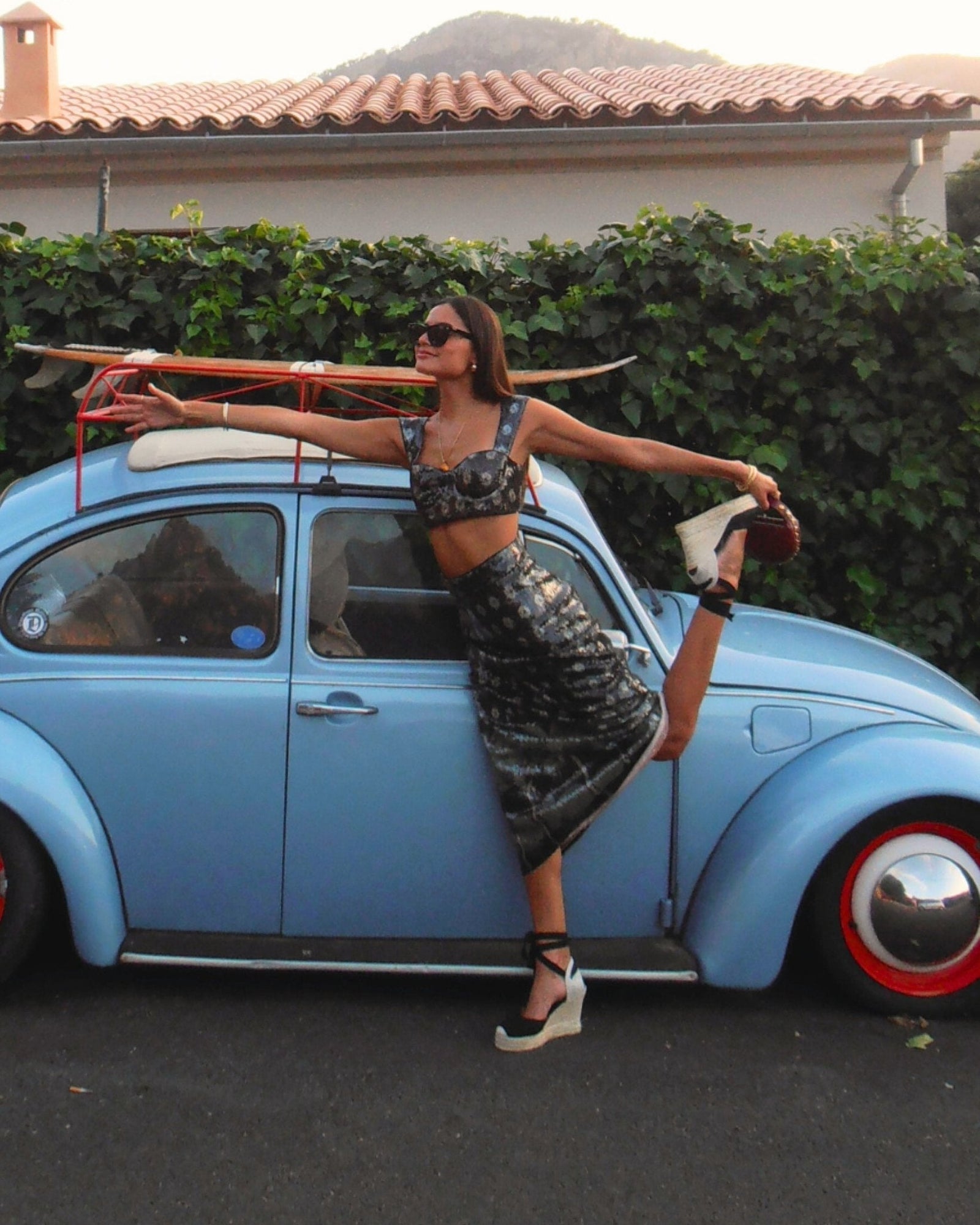 Womens | Marseille Platform Wedge Espadrille | Noche Black