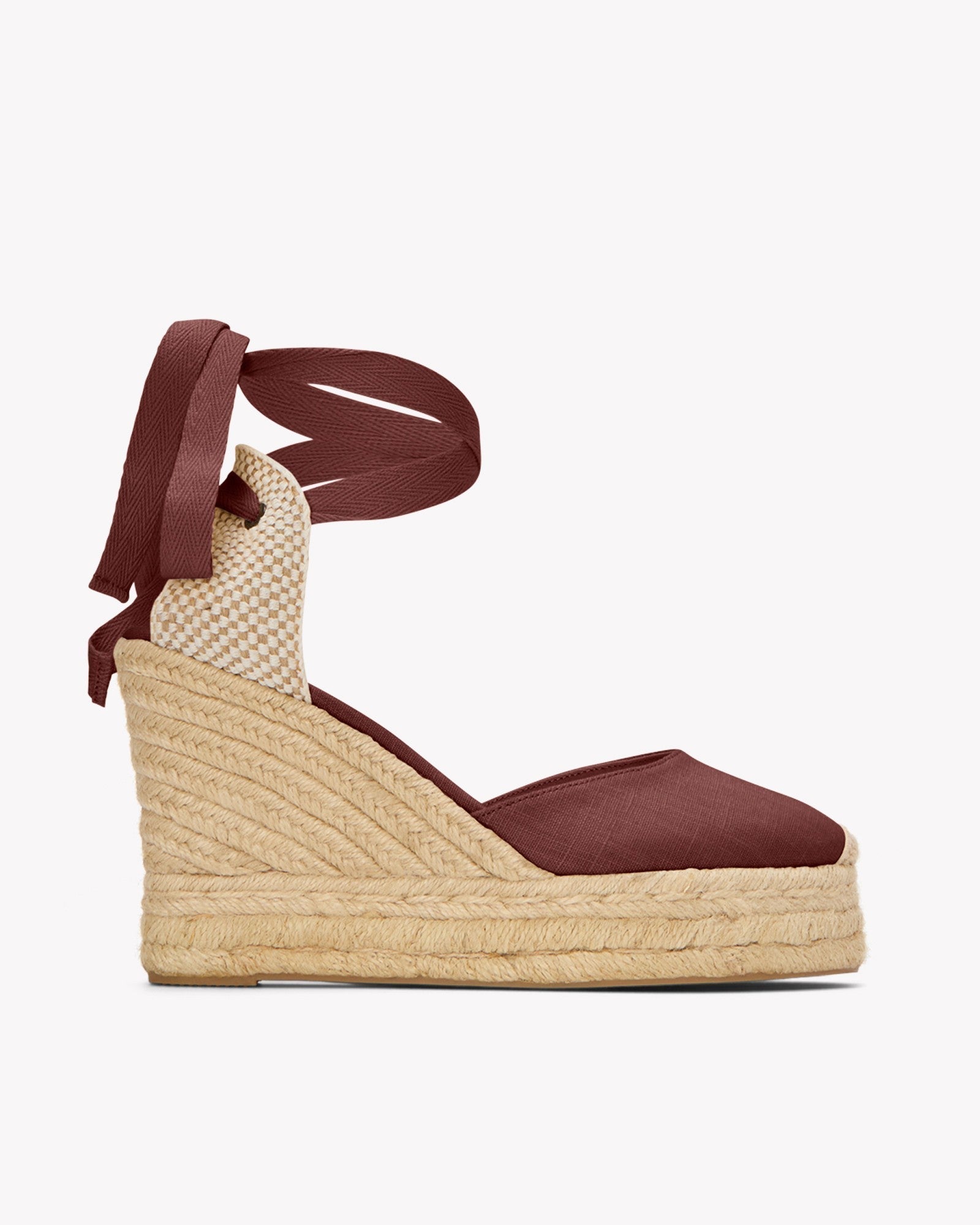 Womens | Marseille Platform Wedge Espadrille | Castano Brown