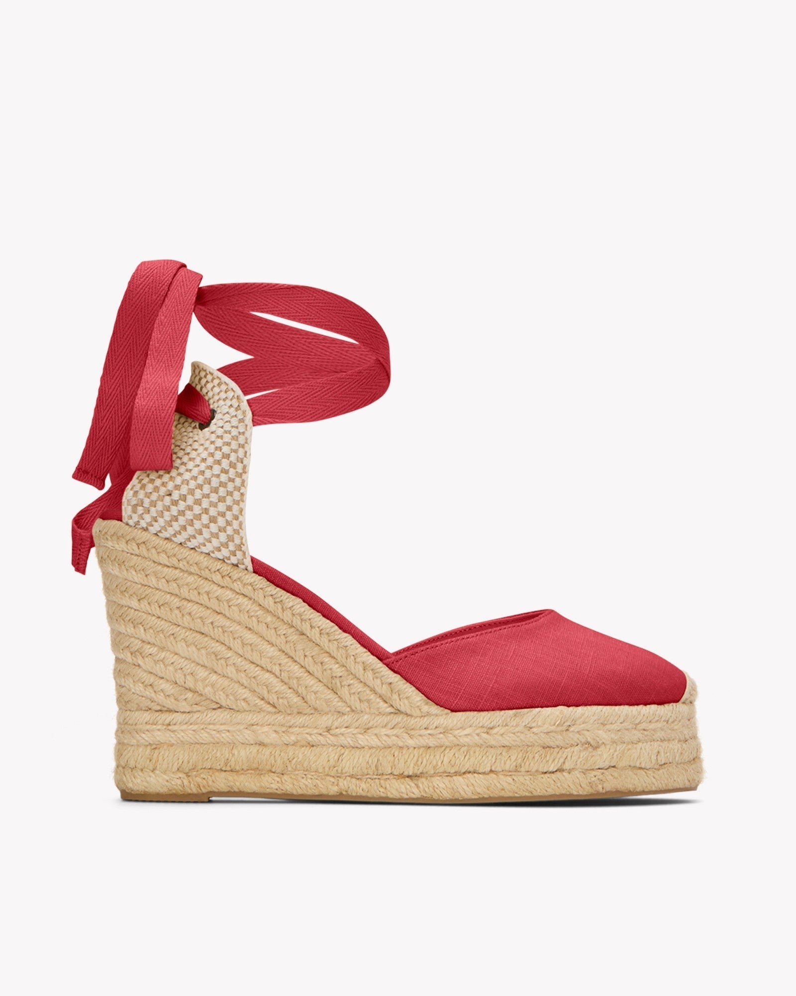 Womens | Marseille Platform Wedge Espadrille | Reef Red