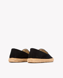 Womens | Smoking Espadrille | Noche Black