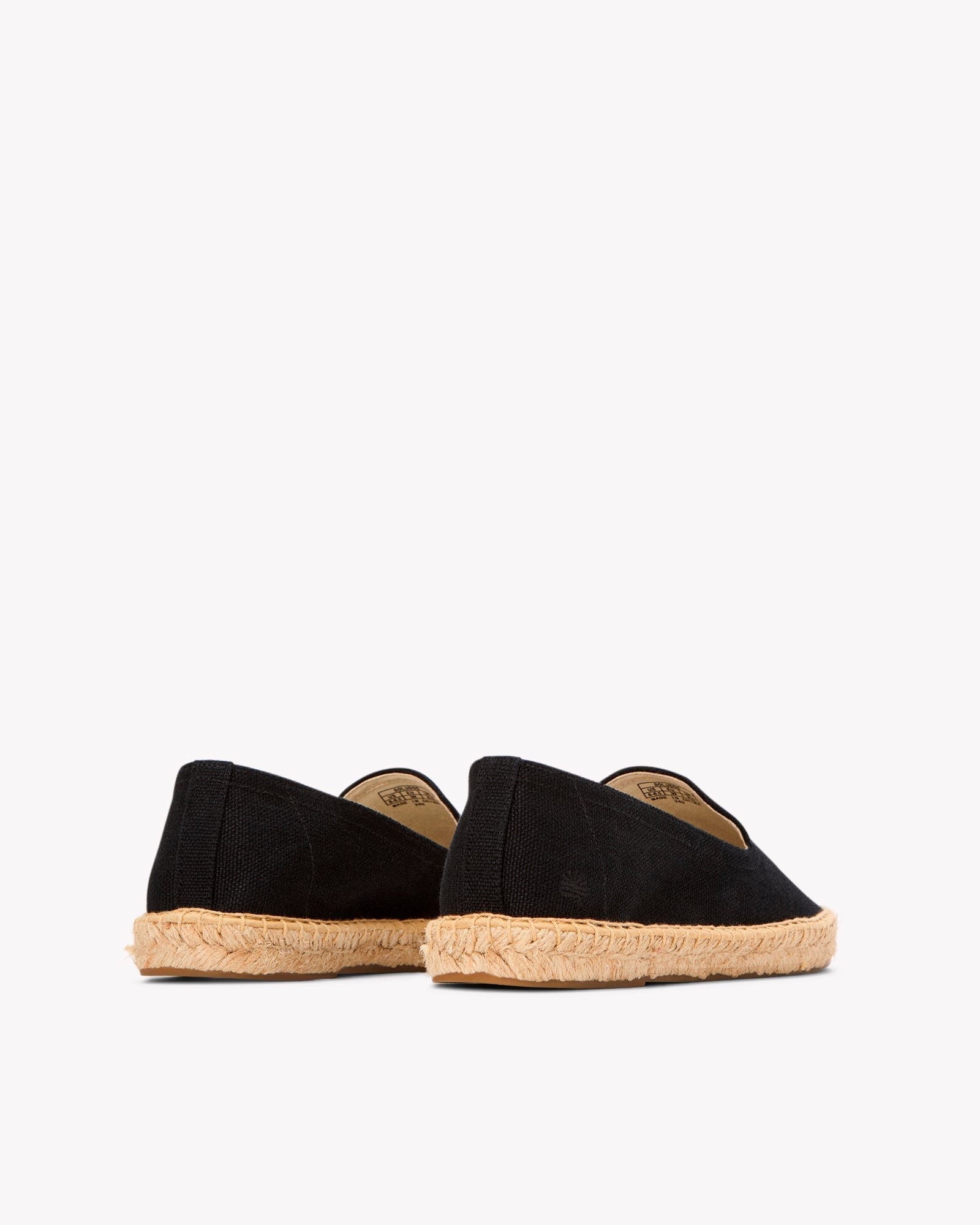 Womens | Smoking Espadrille | Noche Black