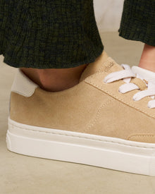 Womens | Ibiza Platform Sneaker | Sand Tan