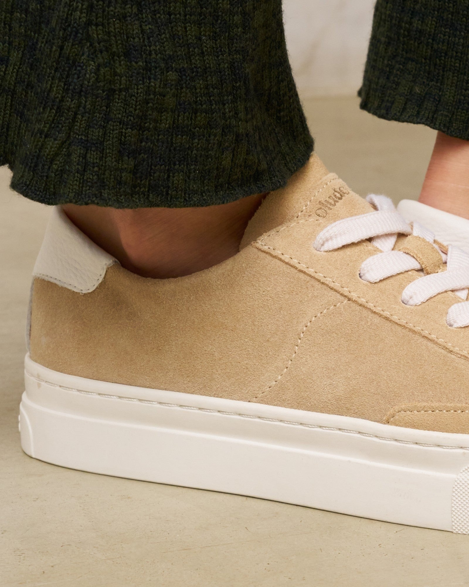 Womens | Ibiza Platform Sneaker | Sand Tan