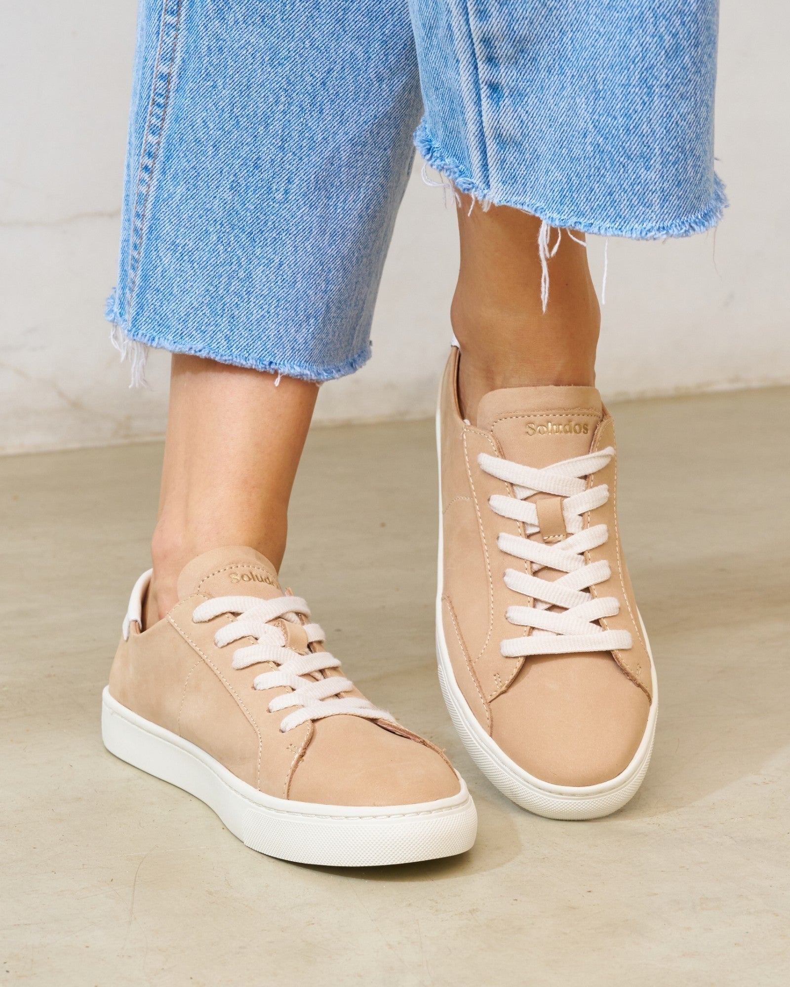 Womens | Ibiza Classic Sneaker | Champagne Pink