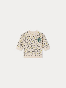 Boy | Dady Sweatshirt | Printed Ivory
