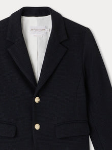 Boy | Téo Wool Jacket | Midnight Blue