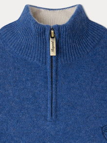 Boy | Gert Light Blue Cashmere Sweater | Gray Blue