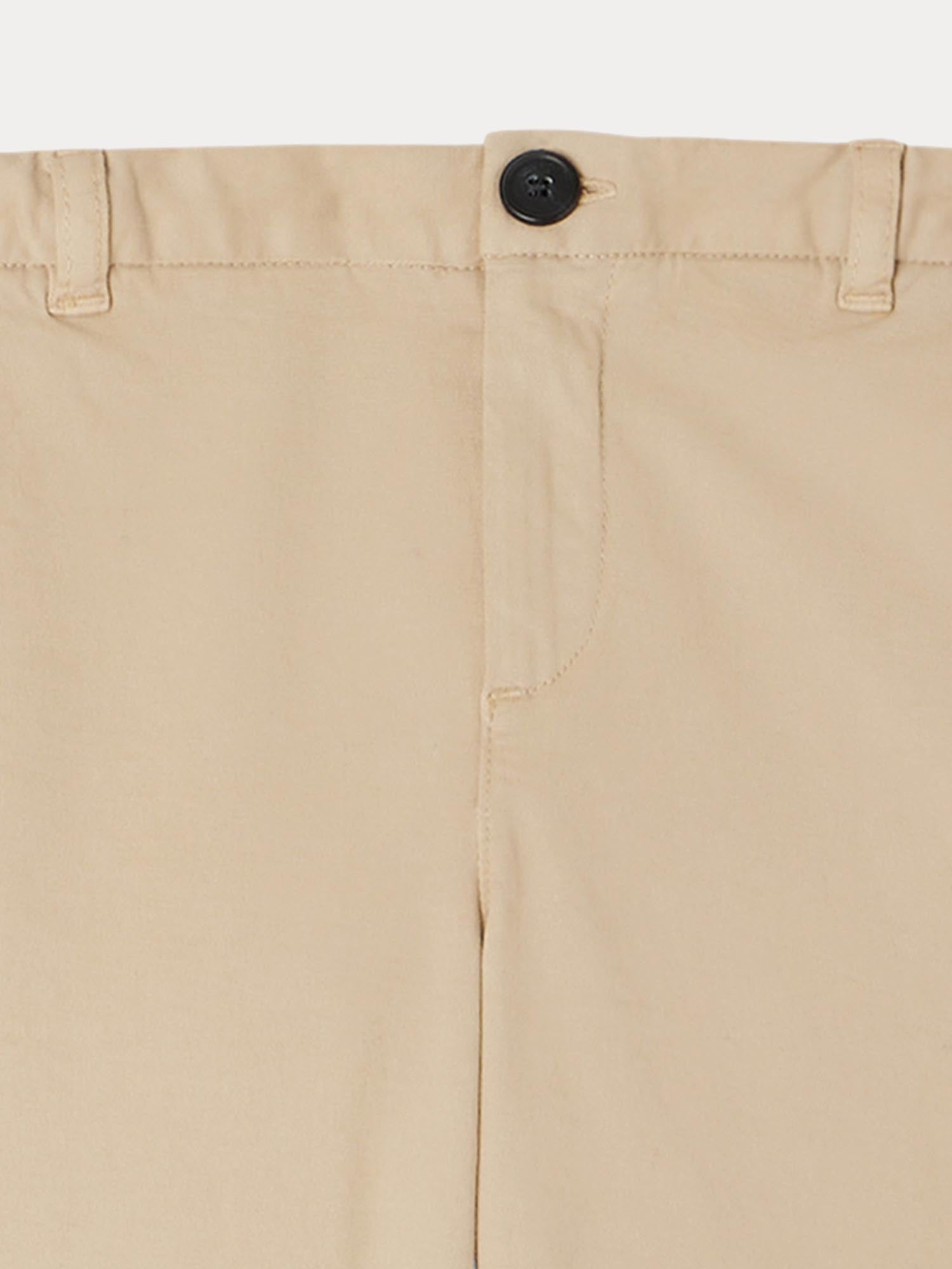 Boy | Timoté Beige Twill Pants | Beige