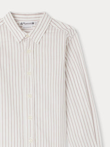 Boy | Tangui Striped Shirt | Terracotta