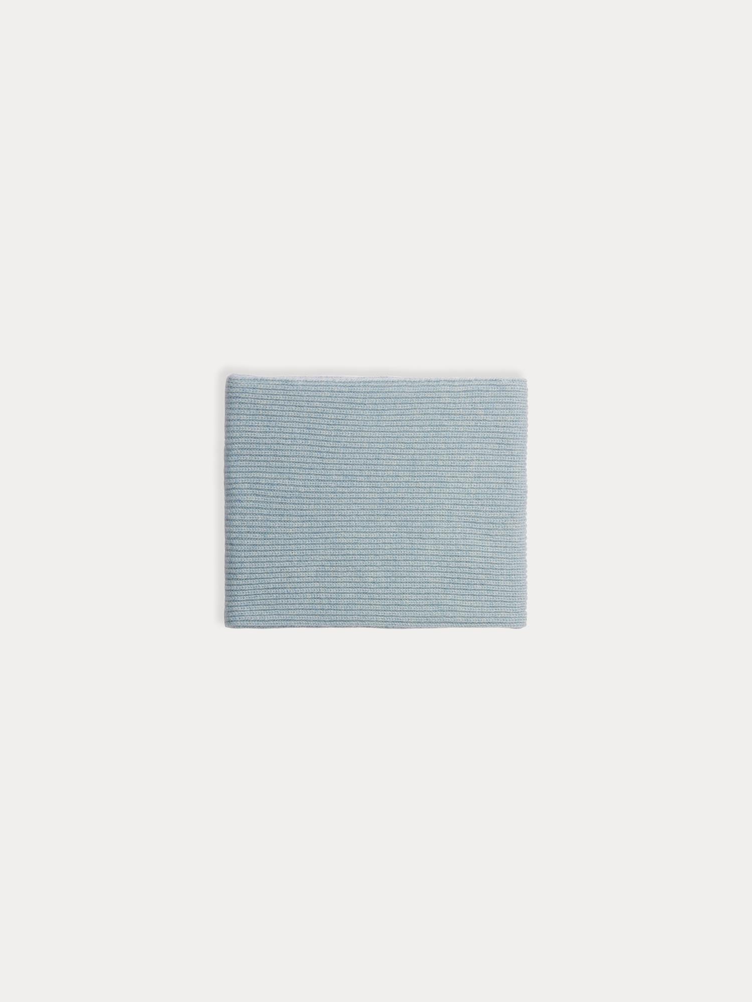 Girl | Tatodine Blue Cashmere Snood | Linden