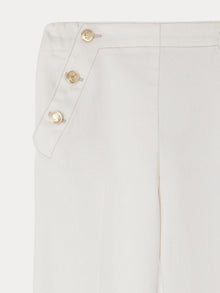 Girl | Gaetane Denim Pants | Ecru