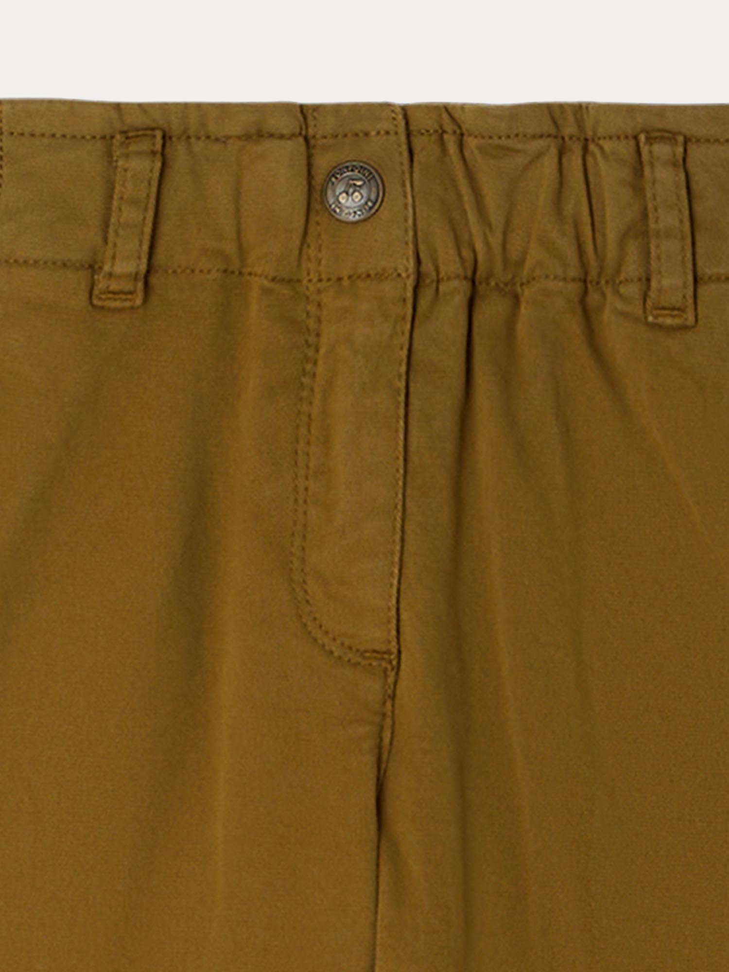 Girl | Sonie Twill Pants | Green Bronze