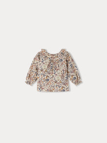 Girl | Gigi Velvet Liberty Fabric Blouse | Multicolor