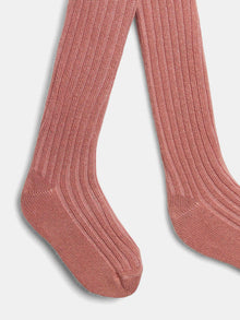 Girl | Banny Pink Cotton Tights | Pink Blush