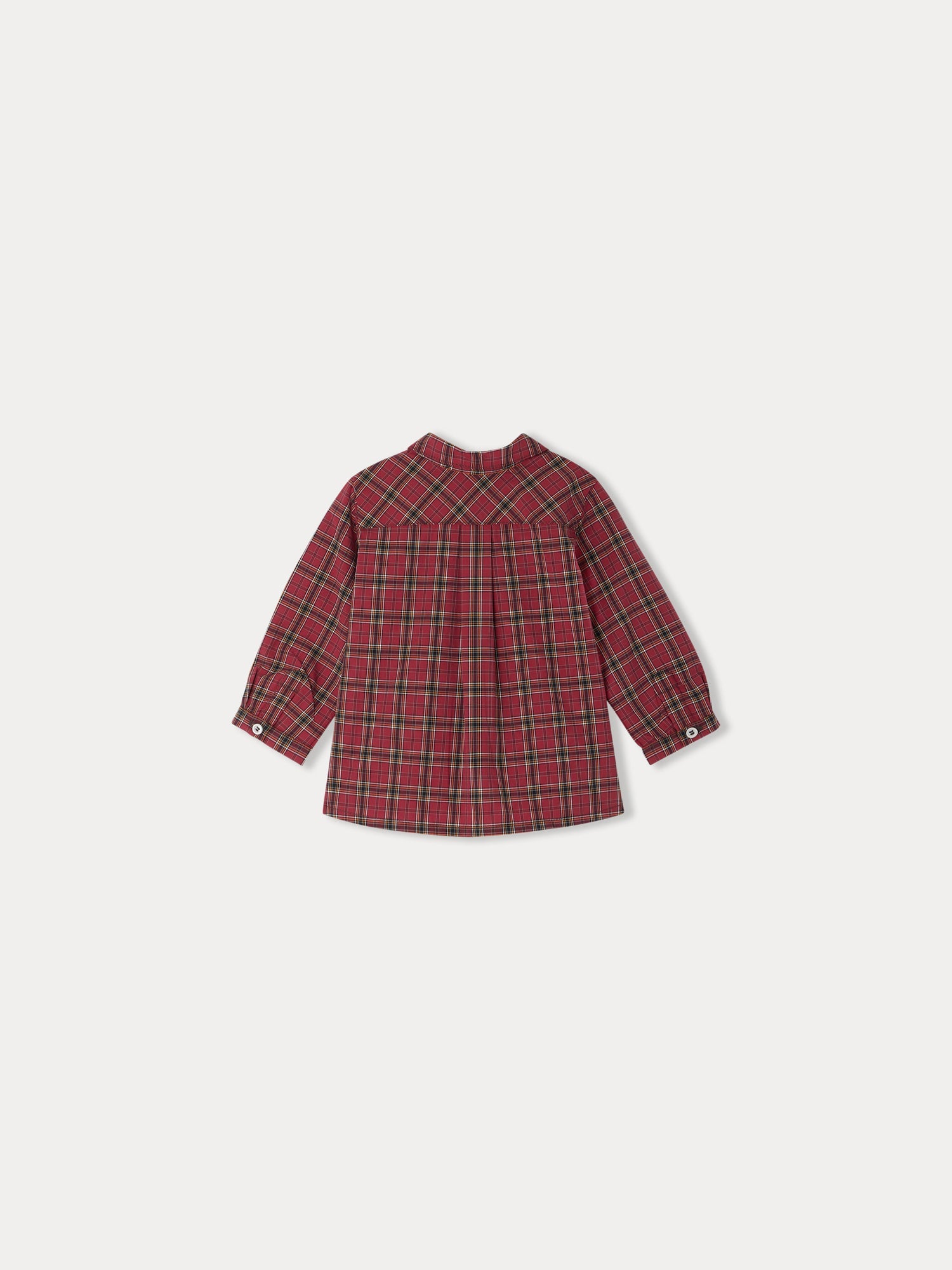 Boy | Malo Checkered Shirt | Raspberry
