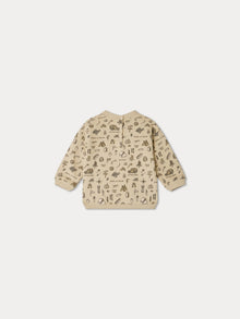 Boy | Dady Printed Sweatshirt | Light Green