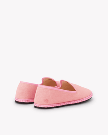 Women's Venetian Flat | Woven Color | Sorbet Pink - Womens All Weather Flats - Sorbet Pink - Soludos - 