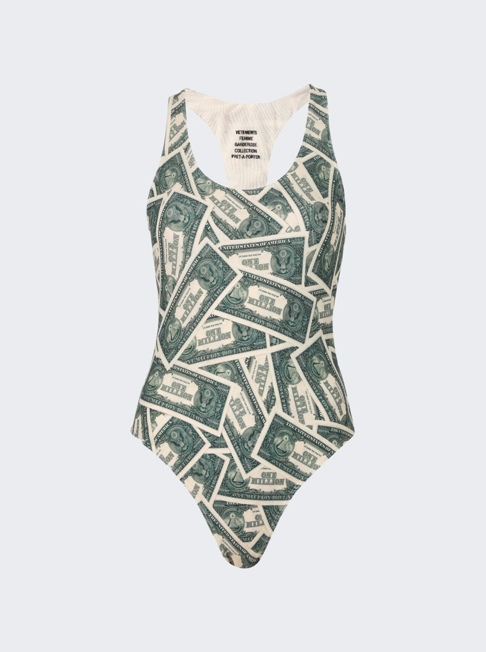 Women | VETEMENTS | Million Dollar Open Back Swimsuit