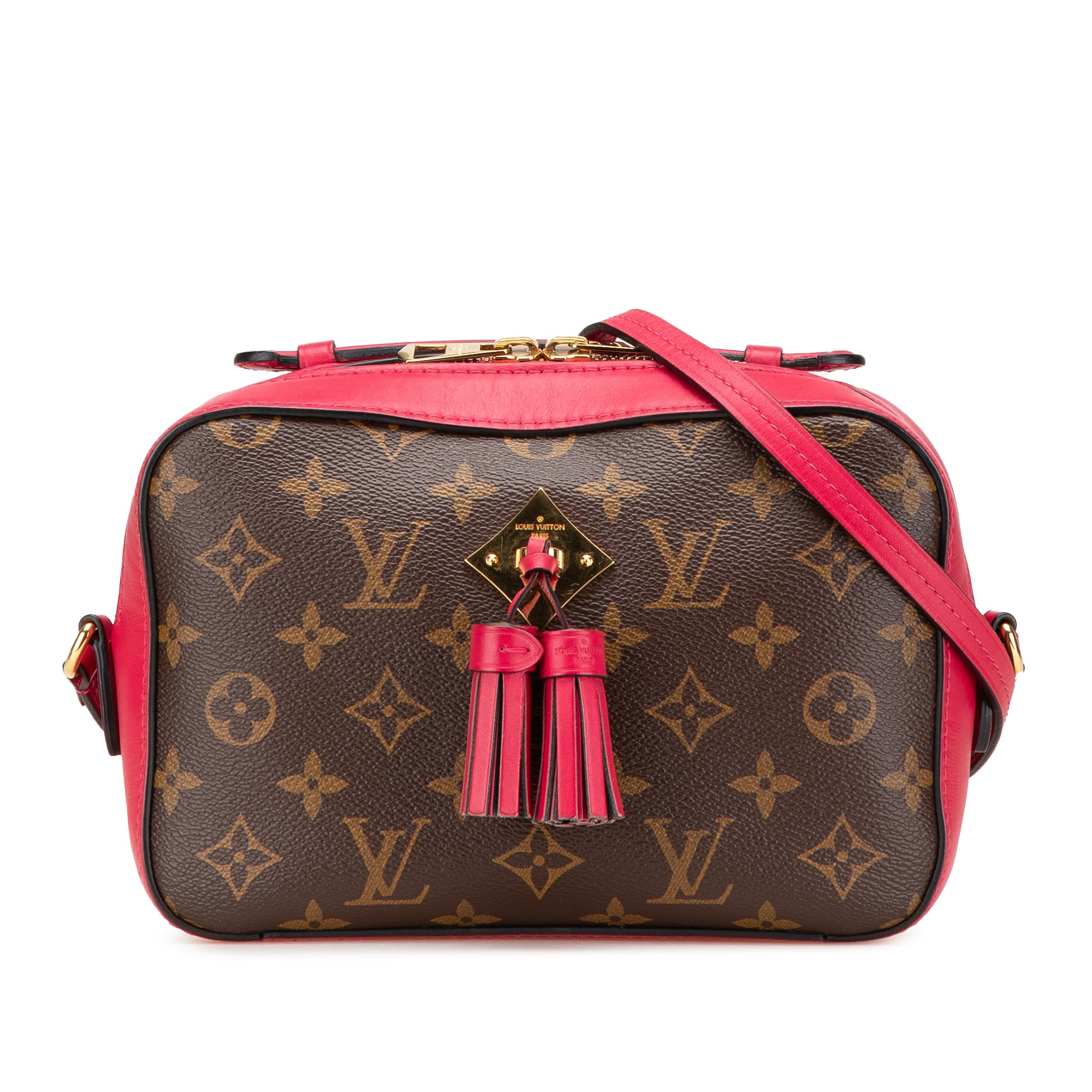 Louis Vuitton | Pre-Owned Monogram Saintonge | BrownRed