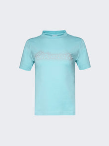 Women | VETEMENTS | Bling Logo Tee | Mint