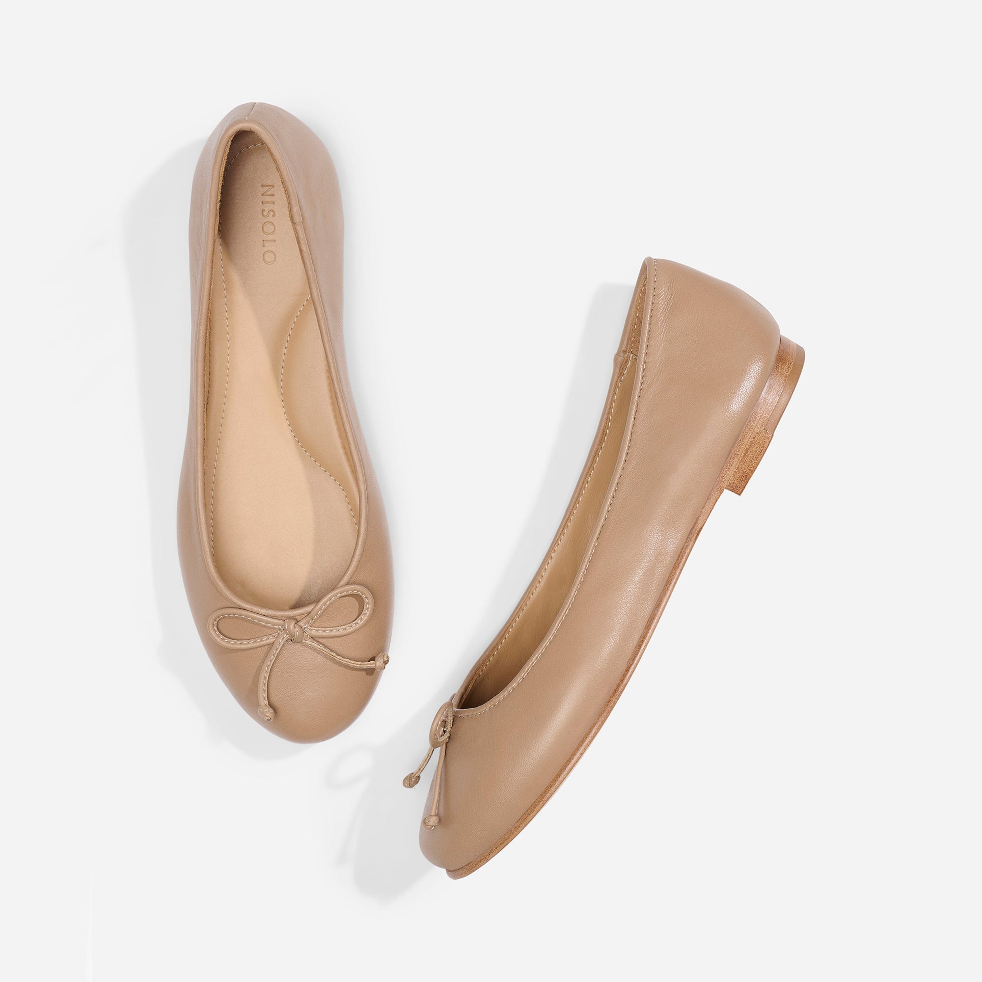 Womens | Bea Go-To Ballet | Almond