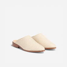 Womens | Ama Woven Mule Woven | Bone