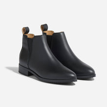 Womens | Eva Everyday Chelsea Boot | Black/Black