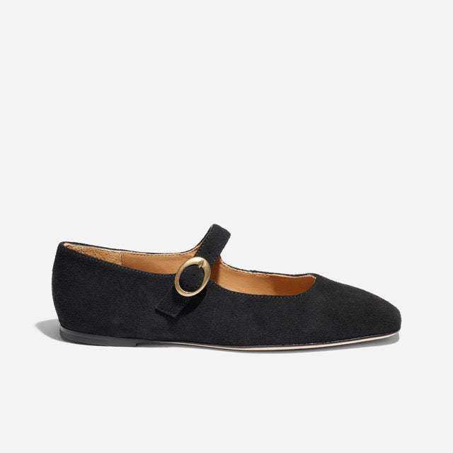 Womens | Lola Mary Jane | Black Suede
