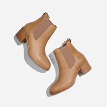 Womens | Ana Go-To Heeled Chelsea Boot | Almond