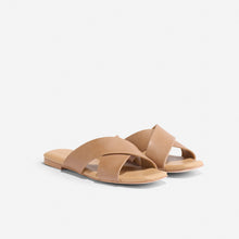 Womens | Catalina Slide Sandal | Almond