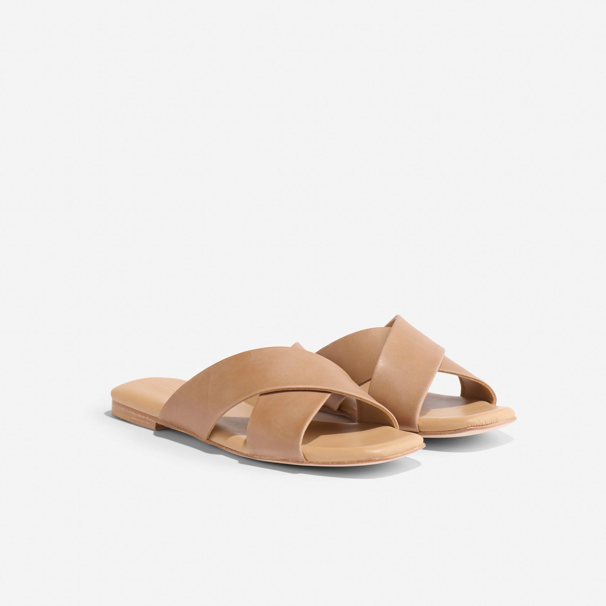 Womens | Catalina Slide Sandal | Almond