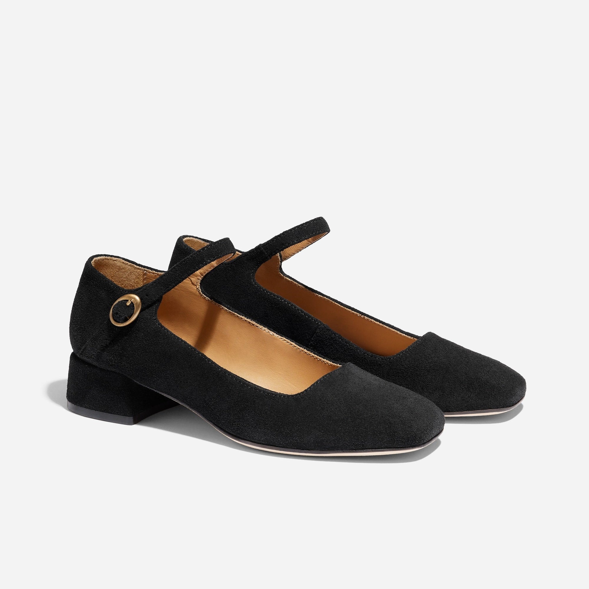 Womens | Luna Heeled Mary Jane | Black