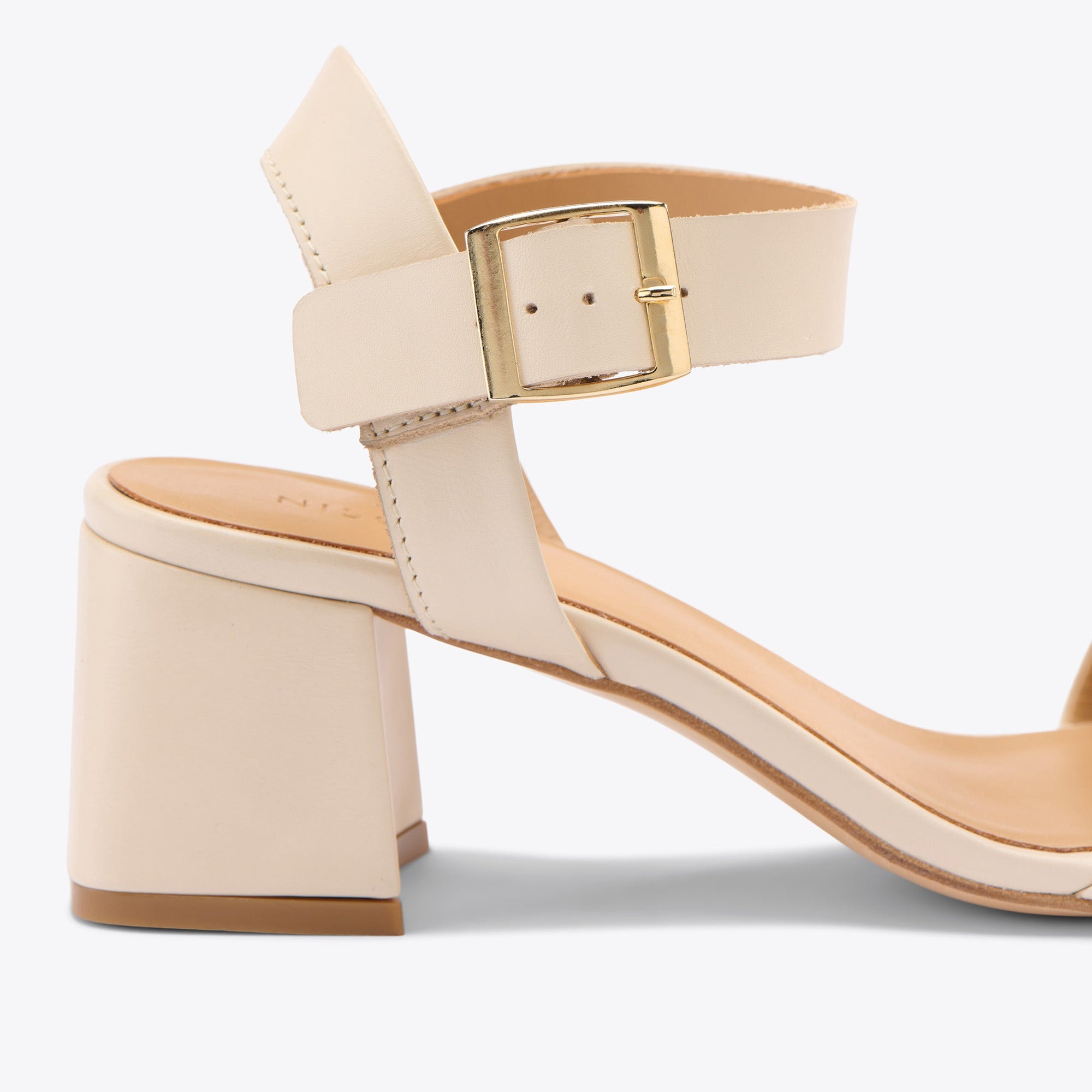 Womens | Stella Go-To Block Heel Sandal | Bone