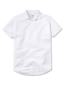 Mens | Prestige Signature-Fit Pima Cotton Polo | White