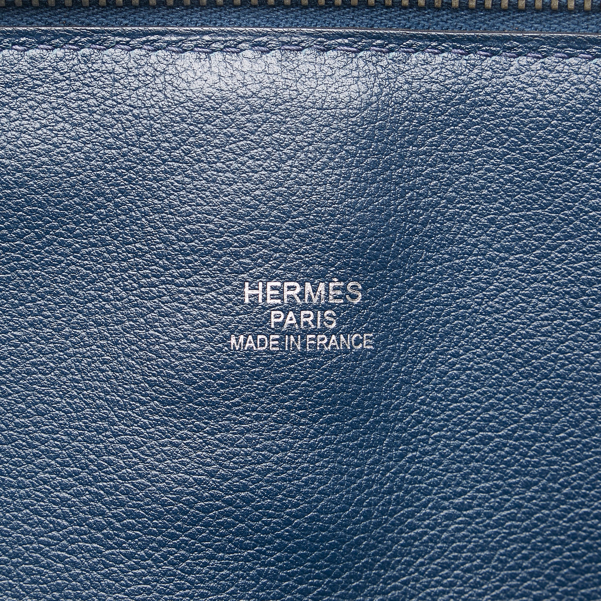Hermes | Pre-Owned Baseball Bolide Bag | Blue