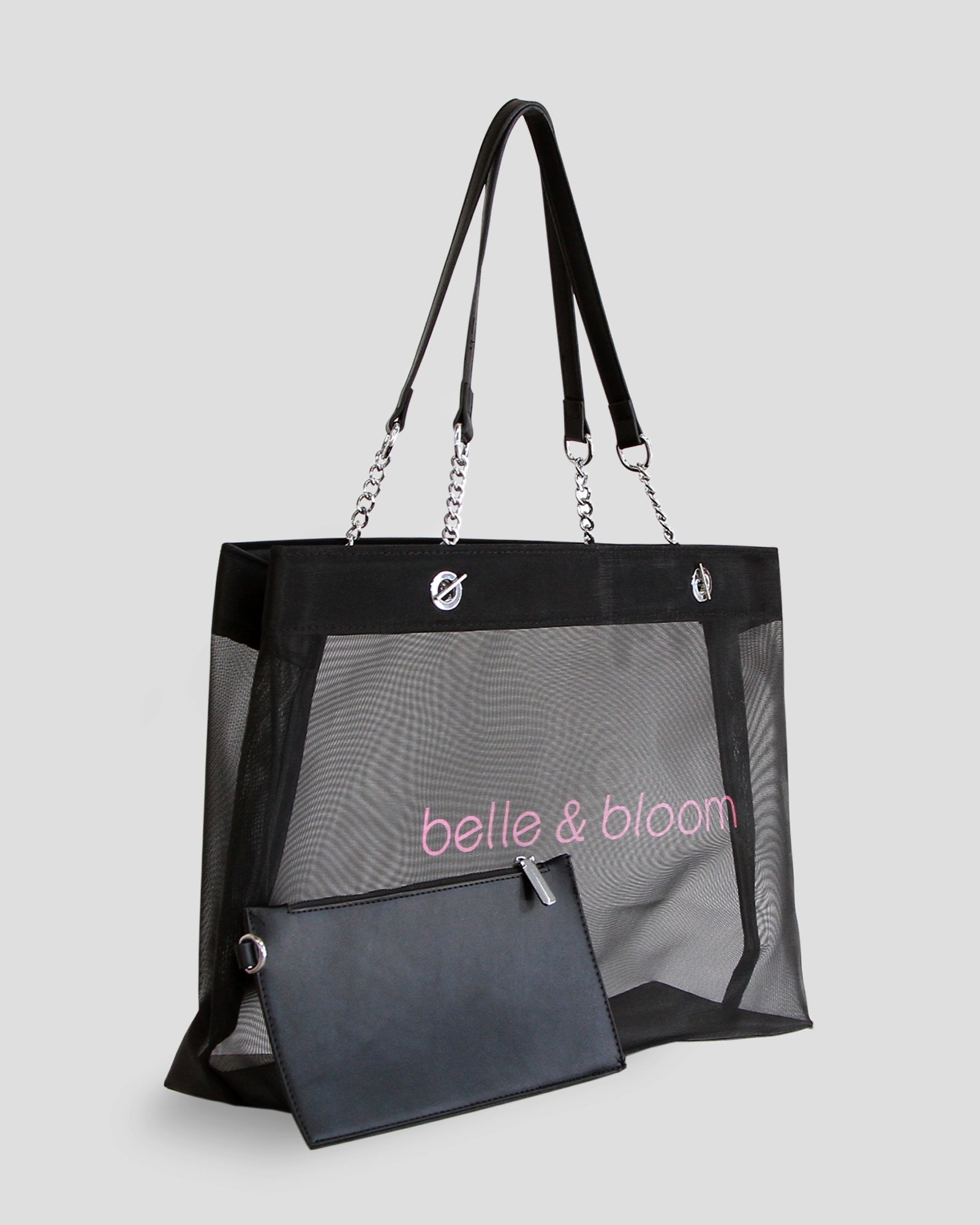 Women | Wild Lover Tote Bag | Black/Pink