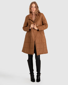 Women | Walk Me Home Wool Blend Convertible Coat | Camel