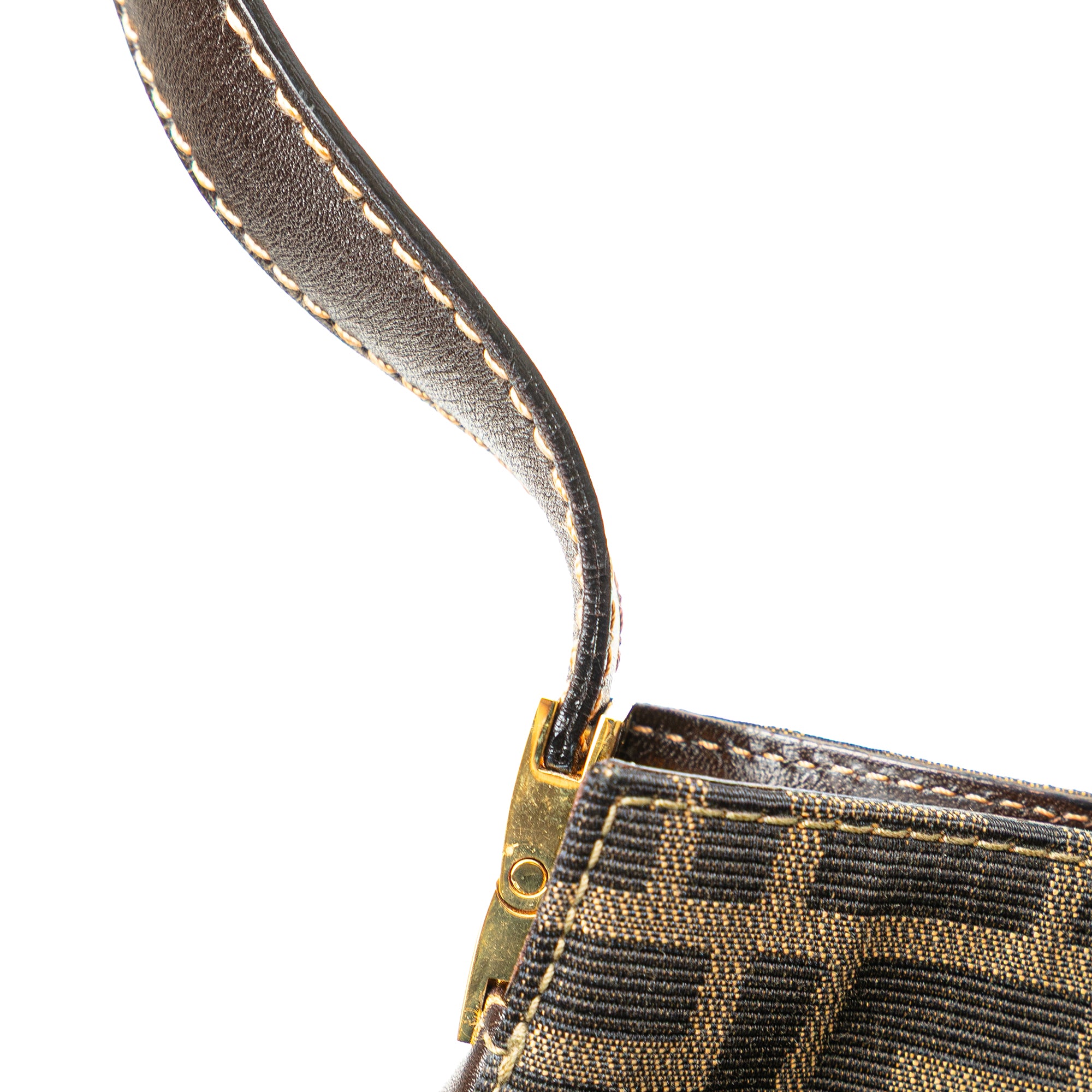 Fendi | Pre-Owned Zucca Canvas Shoulder Bag - I | Brown