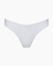 Womens | Chiara Bikini Bottom | White/Black