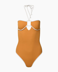 Womens | Palermo One Piece | Sunset/White