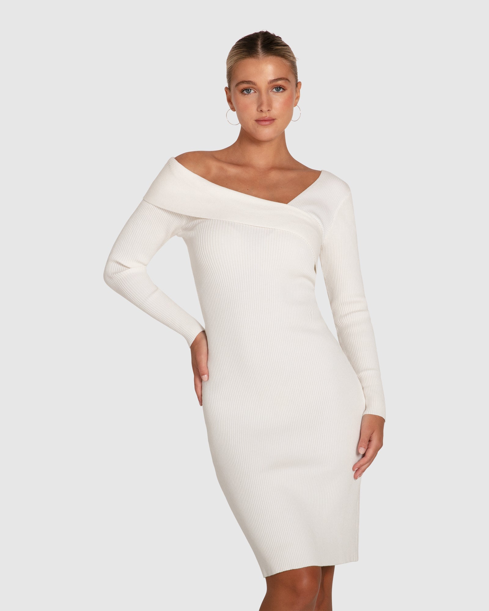 Women | The Way You Move Knit Dress | Cream
