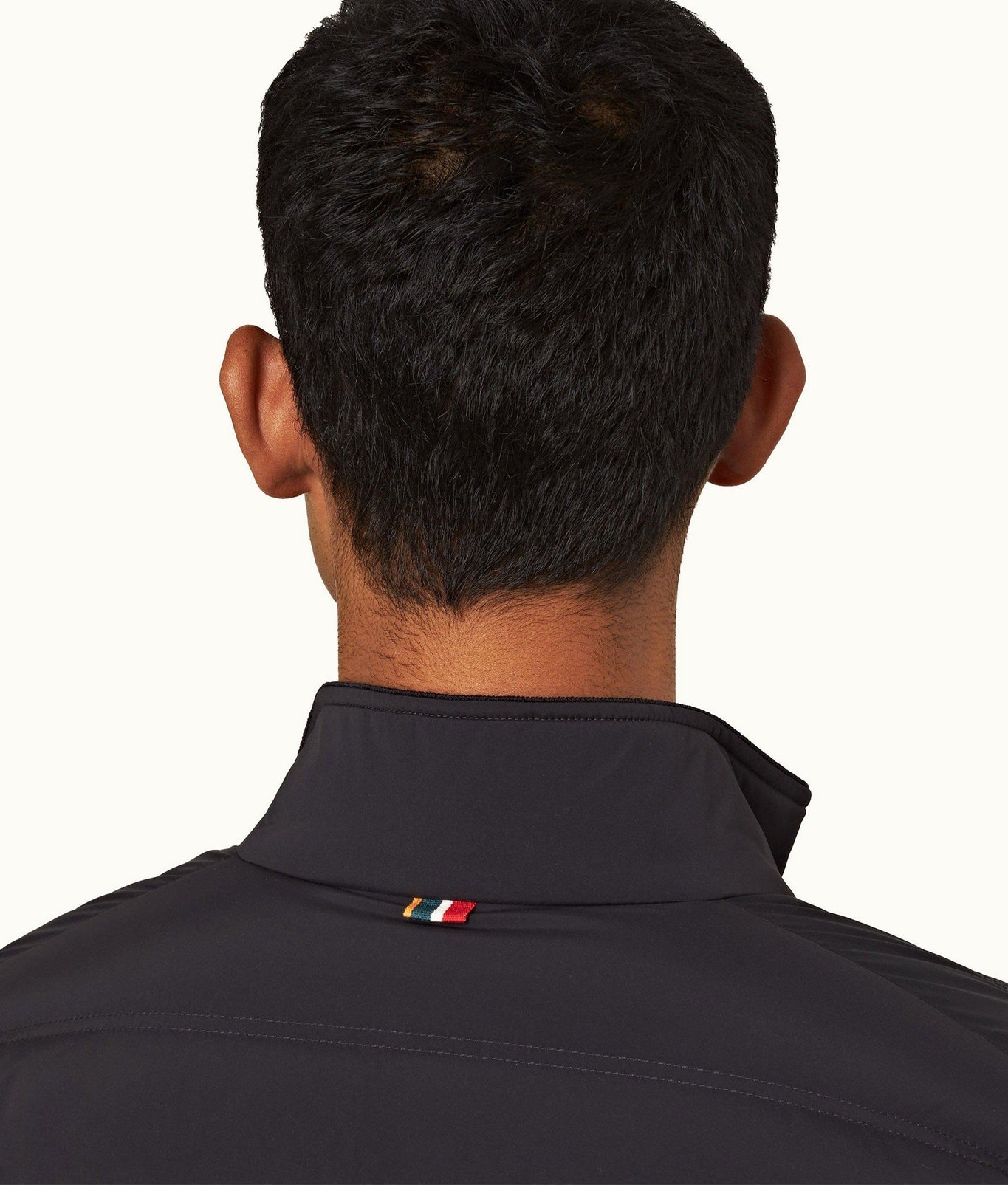 Wallace Merino Down Quilted Jacket | Navy