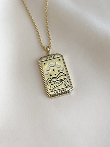 La Luna Tarot Necklace | 14K Gold Plated Brass