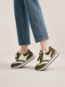 Featherlight Running Shoes | Green