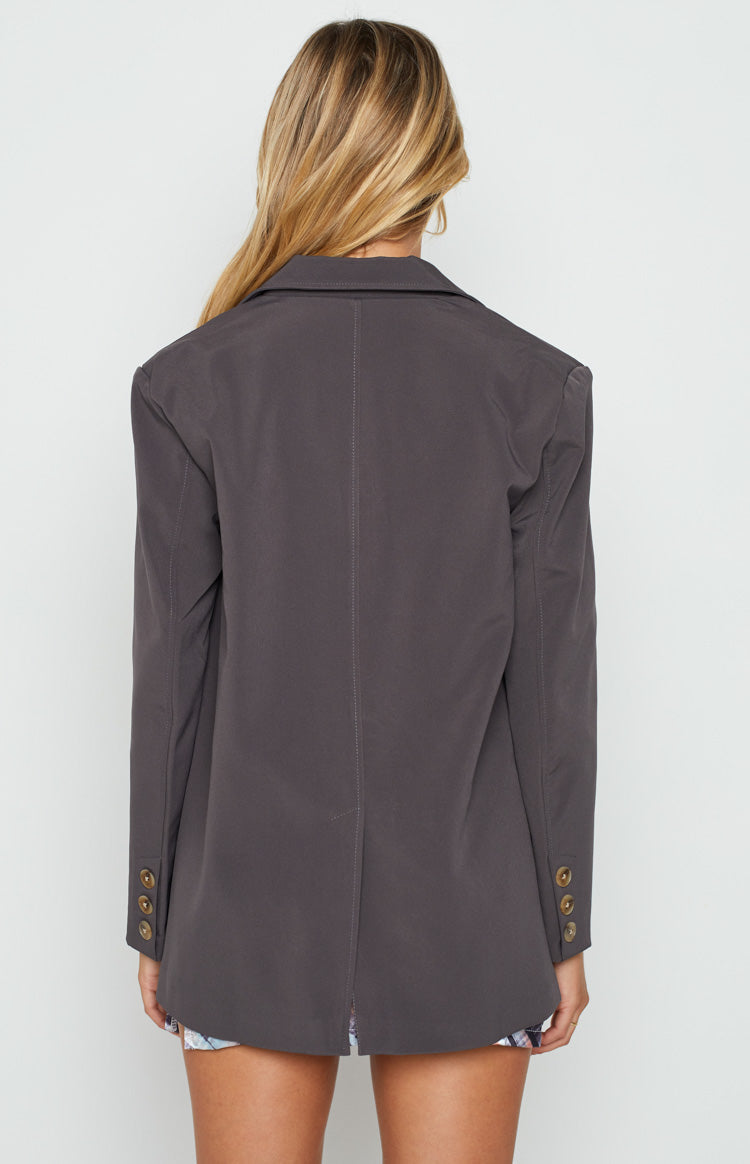 Wendy Blazer | Charcoal